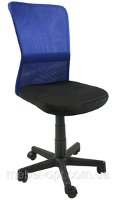 Крісло офісне Belice, Black - Blue 27734 висота сидіння регулюється Безкоштовна доставка