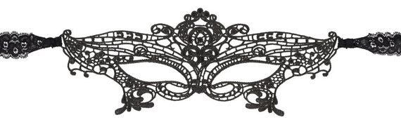 Маска на очі - 2480263 Cottelli Collection Mask Black sexstyle | Зображення 3