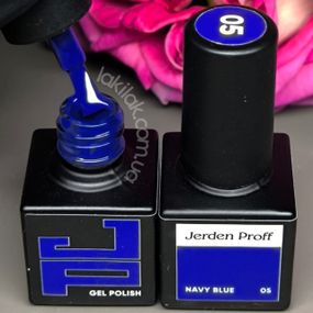 Гель-лак Jerden Proff №05 (темно-синій) 5 мл