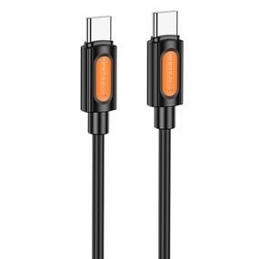 Дата кабель Borofone BX114 Structure Type-C to Type-C 60W (1m) Black