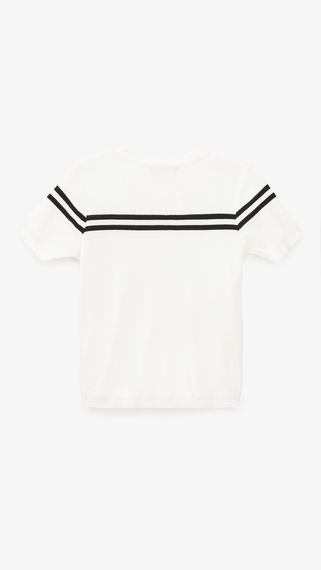 Футболка трикотажна однотонна жіноча GENUA G01137-0004 XS Молочний shop (2000999387067) | Зображення 2
