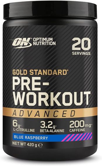 Предтренировочный комплекс Optimum Nutrition Pre Workout 420g (Blue respberry) EU