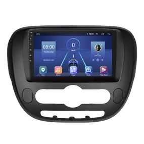 Штатная магнитола Lesko для Kia Soul II 2013-2016 экран 9" 4/32Gb 4G Wi-Fi GPS Top Киа Соул