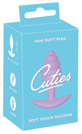 Анальна пробка Cuties Plugs Purple Sex Aura | Зображення 1