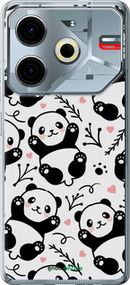 Чохол на Tecno POVA 6 Neo Панди "4318u-3753-2448"