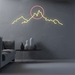 Неоновий світильник Гори 1350х550 acr-n000095