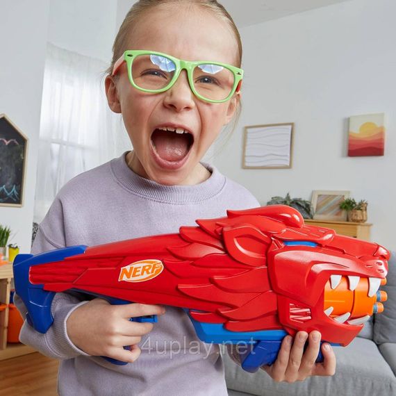 Бластер іграшковий Hasbro Nerf Wild Lionfury (F8646) | Зображення 8