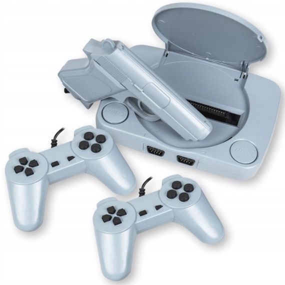 Игровая консоль LH-999 с джойстиками и пистолетом 999 популярнейших OX-949 8-битных игр | Зображення 1