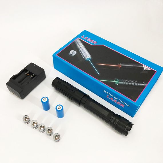 Ліхтар-лазер указка HQ-462 синій YX-B015 | Зображення 8