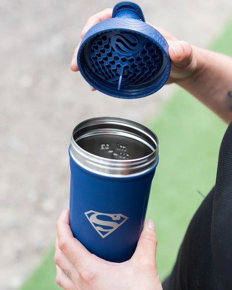 Шейкер спортивний SmartShake Reforce 900ml DC Superman (Original) | Зображення 4