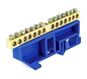 Шина ізольована «N» на DIN-рейку ШЛІ 8х12-14 Ny95500195