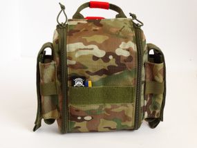 Аптечка тактична військова мультикам зі швидким відкриттям GEN 1