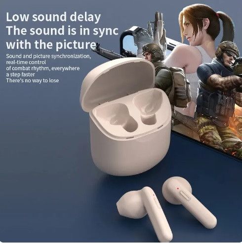 Беспроводные наушники TWS J220 Bluetooth 5.3 Белые | Зображення 1