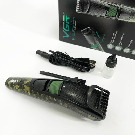 Машинка для підстригання VGR-053, Машинка для стрижки волосся і гоління Тример волосся портативний AT-67 | Зображення 6