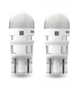Комплект світлодіодних ламп Philips 11961XU60X2 W5W (T10) LED white Ultinon Pro6000 SI 8000 K
