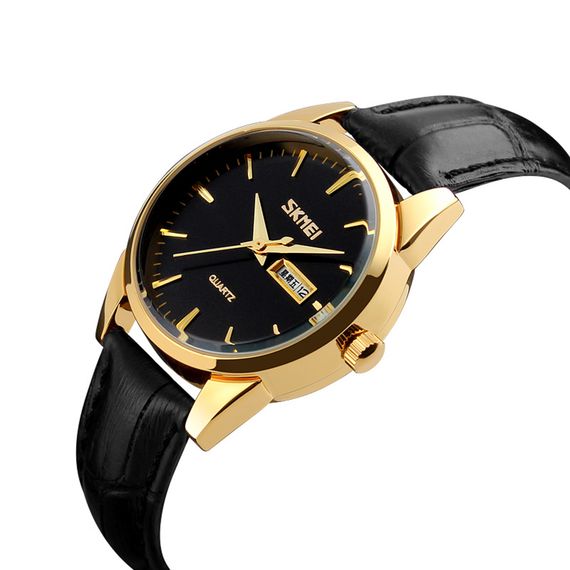 Жіночий годинник Skmei 9073GDBK-S Gold-Black lady | Зображення 1