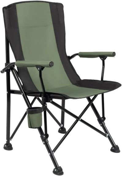 Стілець розкладаний Skif Outdoor Attache Чорний/Зелений