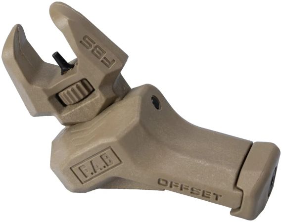 Цілик і мушка FAB Defense FRBS OFFSET 45 градусів. Desert tan | Зображення 2