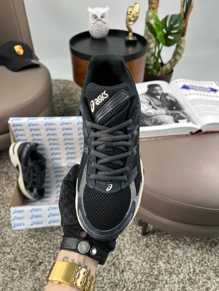 Чоловічі кросівки  ASICS Gel-1130 Black Dark Grey весна / літо / осінь A3776 | Зображення 5