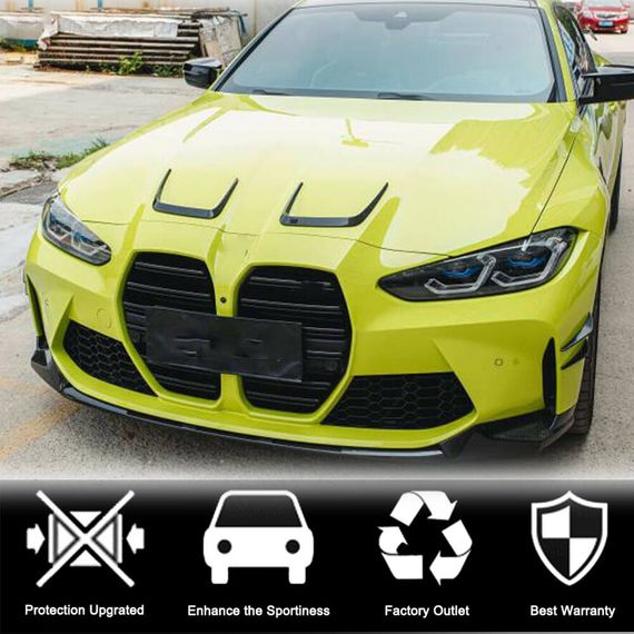 Карбоновая накладка на капот (2021-2025) для BMW 4 серия G22/23/26 2020- гг | Зображення 2