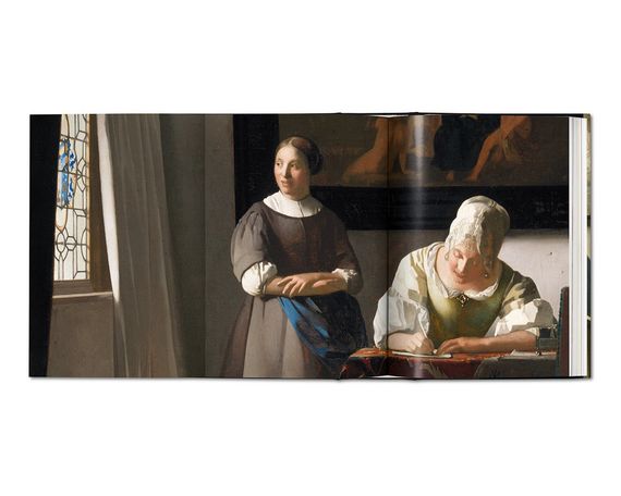 Ян Вермеєр книга з описом картин Vermeer.The Complete Works. Karl Schutz Великі художники книги про живопис | Зображення 3