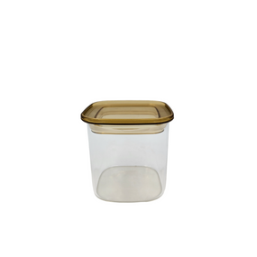 Ємність скляна з пластиковою кришкою (прямокутна) VT-7808 Vittora 800 мл