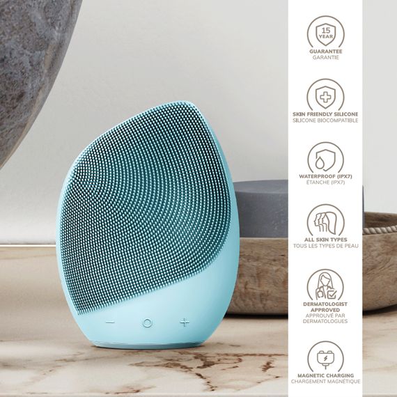 Електронна ультразвукова щітка для обличчя GESKE Sonic Facial Brush 5в1 turtoise | Зображення 2