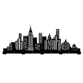 Вешалка настенная Glozis City H-053 50 х 18см