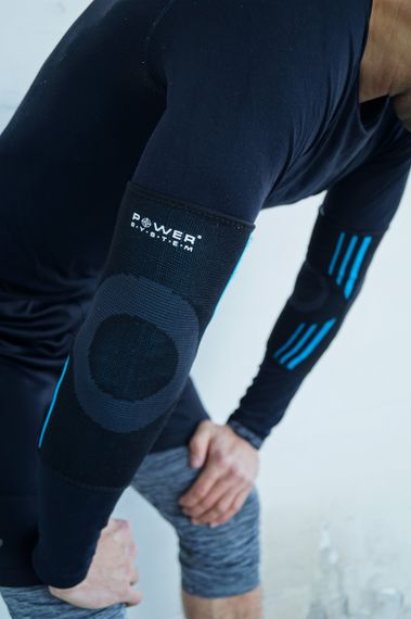 Налокітники Power System PS-6020 Elbow Support Evo Black/Blue (2шт.) L | Зображення 5