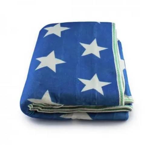 Простынь электрическая с сумкой Electric Blanket 150х170см (звезда, белая)