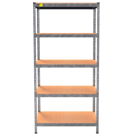 Металевий стелаж MRL-2400 ( 900x300) оцинкований | Зображення 1
