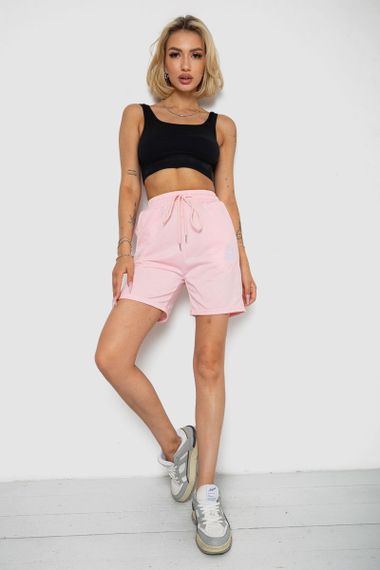 Шорты женские 238R7164 -уценка, цвет Розовый | Зображення 1