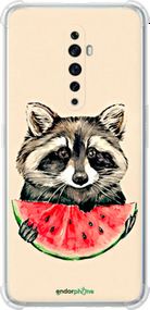 Чохол на Oppo Reno 2Z Єнотик з кавуном "4605sp-1867-2448"