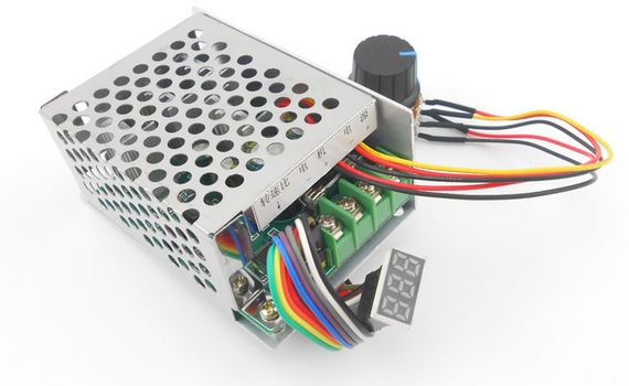 ШИМ регулятор PWM, постоянное напряжение 6-60V 20A/30А, корпус