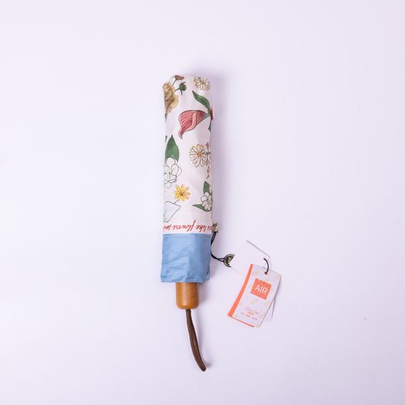 Парасолька механічна елегантна з принтом міцна надійна з поліестеру діаметр 99 см Синій HP-23-15BL | Зображення 3