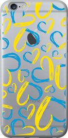 Чехол на iPhone 6s Plus Сердца UA "5292u-91-17620"