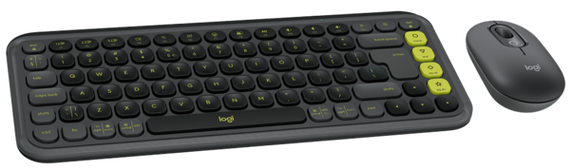 Комплект Logitech POP Icon Combo Bluetooth UA Graphite (920-013156)