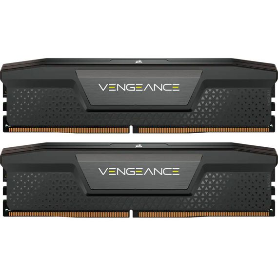 Модуль пам'яті для комп'ютера DDR5 48GB (2x24GB) 5200 MHz Vengeance Black Corsair (CMK48GX5M2B5200C38) | Зображення 2