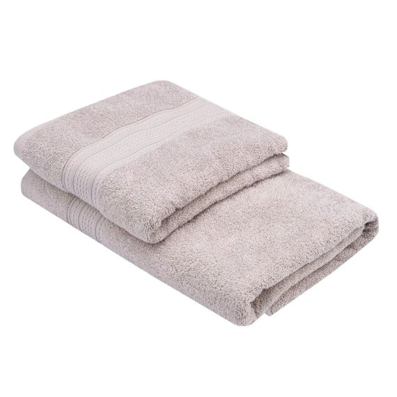 Рушник махровий Ardesto SuperSoft ART2250NSP 50х90 см холодний бежевий | Зображення 5