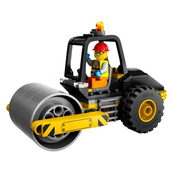 Конструктор LEGO City Будівельний паровий каток 78 деталей (60401) | Зображення 1