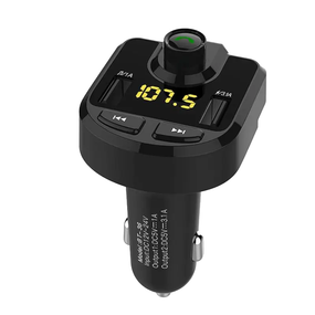 Автомобильный FM ФМ модулятор Terra ВТ36, Bluetooth, трансмиттер, вольтметр, USB зарядка 4.1 А