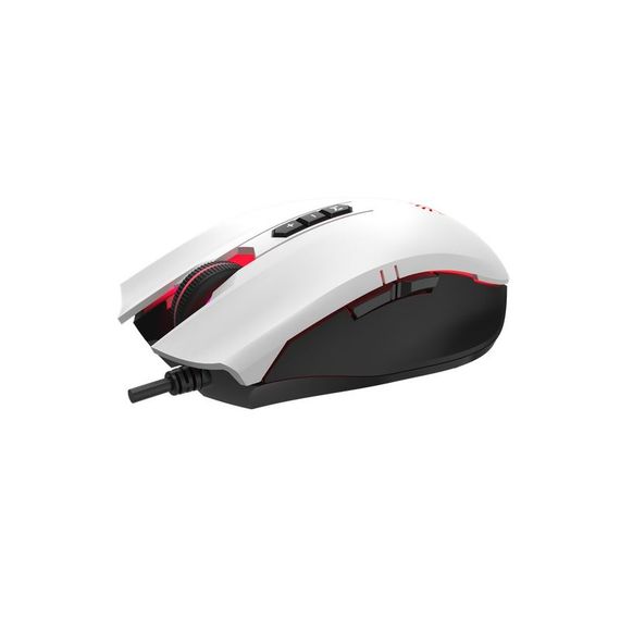 Миша ігрова A4Tech ES7 (Panda White), чорно-біла | Зображення 2