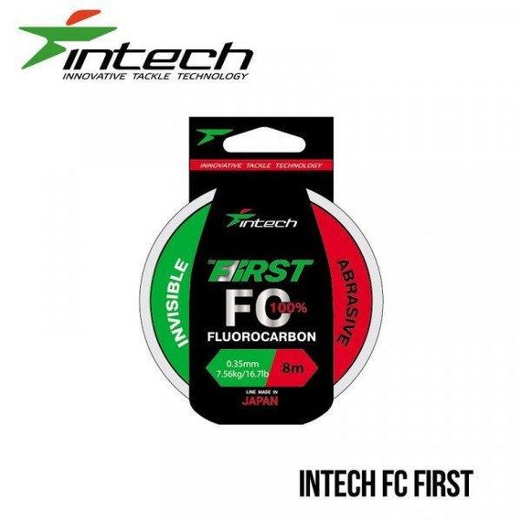 Флюорокарбон Intech First FC 8м (0.60mm (19.42kg / 42.8lb))