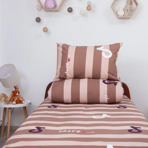 Постільна білизна підліткова ТЕП Soft dreams Тренди 2-04191-29893 150х215 см коричневий | Зображення 5