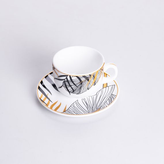 Столовий сервіз з порцеляни Palm на 6 осіб 32 предмети HP-HK-7 | Зображення 4