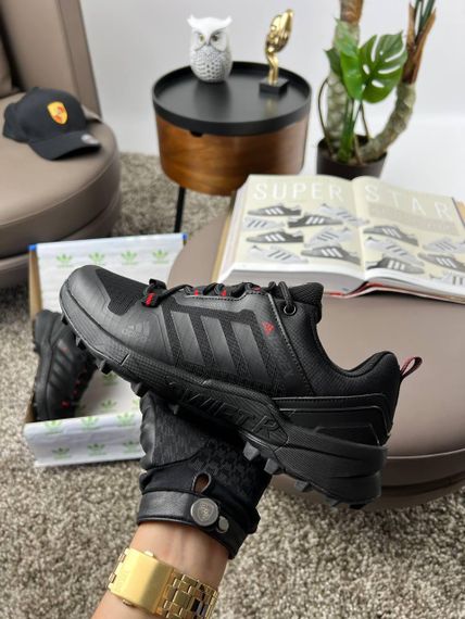 Чоловічі кросівки  Terrex Swift R  Black Red , В'єтнам 46 | Зображення 6