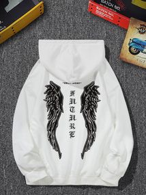 Худі з ДТФ на Флісі (оверсайз)