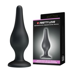 Анальная пробка - Pretty Love Sensitive Prostate Plug Black Sex Aura