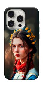 Чохол з картинкою Lady style 1 для Apple iPhone 16 Pro (6.3")
