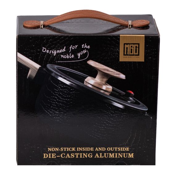 Сотейник з товстим дном об'ємом 1.9 л з антипригарним керамічним покриттям Ø 18 см MGC HP-4-451W | Зображення 5